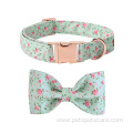 Cute Metal Buckle Bow Tie in Pet Collar